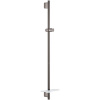 GROHE Rainshower SmartActive sprchová tyč 100 cm (obsahuje jazdec) a polička na mydlo, tmavý grafit, 26603A00