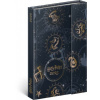 Týždenný magnetický diár Harry Potter 2025, 11 × 16 cm - NOTIQUE