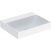 Geberit ONE - Umývadlo 500x400x140 mm, bez prepadu, bez otvoru na batériu, KeraTect, biela 505.021.01.6