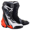 boty SUPERTECH R, ALPINESTARS (černá/červená fluo/bílá/šedá, vel. 46)