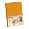 Bellatex plachta jersey s elastanom oranžová 160x200