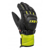 Leki Worldcup Race Coach Flex S GTX Junior, black-ice lemon