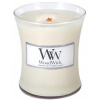 WoodWick Vanilla Bean vonná sviečka s dreveným knôtom 85 g