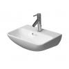Duravit ME by Starck Umývadielko, 45x32 cm, s prepadom, s otvorom na batériu, WonderGliss, biela 07194500001