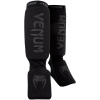 Chrániče holení a nártů Venum Kontact - Black/Black Velikost: S