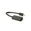Gembird adaptér 4K Mini DisplayPort (M) / DisplayPort (F) A-mDPM-DPF4K-01