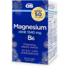 GS Magnesium citrát 1340 mg + B6, 50 + 50 tabliet