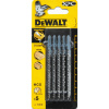DeWalt pílové listy na drevo, preglejku a plast 100mm, 5ks DT2209