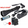 LED Baterka Wolf-Eyes X-Beam Biela XP-L HI V2 2017 + Červená LED Full Set