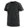 Canis CXS Tričko DARREN, krátký rukáv, potisk CXS logo 161020080099 Černá 5XL