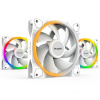 be quiet! Light Wings ARGB PWM Fan, Triple Pack - 120mm, white BL100
