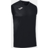 Joma Tréningové tričko SLEEVELESS T-SHIRT COMBI BLACK Veľkosť: XS
