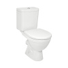 Jika Lyra plus - WC kombi, zadný odpad, bočné napúšťanie, biela H8263860002413