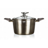 Banquet Hrniec s nepriľnavým povrchom Metallic Platinum 20x13,5 cm 3,6 l