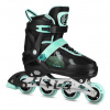 Kolečkové brusle NILS Extreme NA13808 zelené, vel.L (38-41)