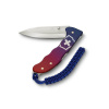 Zavírací nůž Evoke Alox, Victorinox, Modrá/Červená