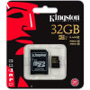 32 GB MICRO SDHC KINGSTON UHS-I CLASS 10+1 ADAPTER 90/45 MB/S