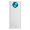 Baseus PPLG000102 Amblight Digital Display Powerbanka 30000mAh 65W White (6932172613617)