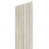 VZORKA - WALL CONCEPT akustický panel Moonlight, biely filc + MDF, 240x135x21 mm