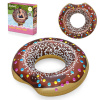 Nafukovacie plážové koleso na plávanie hnedé Donut 107cm BESTWAY