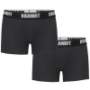 Brandit pánske boxerky set 2ks, čierne-čierne - XL