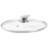 Pokrievka MagicHome Black Line, sklenená, 24 cm