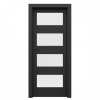 Interiérové Dvere PORTA - Verte Home Čierne - L.4