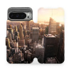 Flipové pouzdro Mobiwear - Google Pixel 9 Pro XL - M138P New York (Knížkové flip pouzdro, obal, kryt na mobil Google Pixel 9 Pro XL - M138P New York, materiál Umělá kůže + TPU - ochrana 360°, stojánek