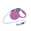 Vodítko FLEXI Classic NEW XS lanko 3m/8kg ružová