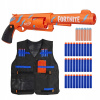 NERF FORTNITE REVOLVER 6-SH F2678 + D6-SH F2678 + 30 ŠÍPOK + VESTA