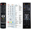 onkyo rc-834m - dálkový ovladač - náhrada kompatibilní