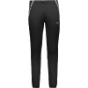 Pánske nohavice CMP, MAN LONG PANT čierna,biela 56