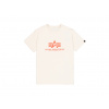 Alpha Industries Basic T CARBON tričko pánske vintage white Veľkosť: XXL, Farba: béžová