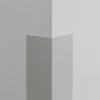 VMBal Plastová ochrana rohu LUX - SVETLOŠEDÁ - 50 x 50 mm x 1 m - štandard