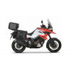 SHAD Kompletná sada sedlových brašní SHAD TERRA TR40 adventure a hliníkového kufra SHAD TERRA BLACK 55L, vrátane montážnej sady SHAD SUZUKI DL 1000 V-Strom/ DL 1050 V-Strom