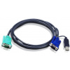 ATEN integrovaný kabel 2L-5202U pro KVM USB 1.8 M 2L-5202U