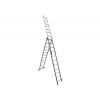 Rebrík Max DLE311 3x11 priečok 3 dielny