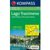 KOMPASS 662 Lago Trasimeno,Val di Chiana,Chianciano Therme 1:50t turistická mapa (oblasť Ligúria, Toskánsko, Abruzzo - Taliansko)