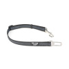 Julius-K9 Color & Grey Seat Belt Adapter - bezpečnostný pás do auta pre psov - Black