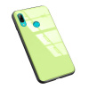 Puzdro gumené Huawei P Smart 2019 Glass zelené