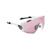 Okuliare FORCE OMBRO biele matné, ružové laser skla
