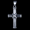 Silver.ag Prívesok strieborný, kríž P0801