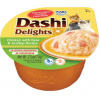 Inaba Dashi Delights cat Kura s tuniakom a hrebenatkou 6 x 70 g vanička
