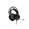 Canyon GH-8A, Interceptor herný headset pre náročných hráčov, USB / 2x 3.5mm jack, čierny CND-SGHS8A