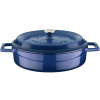 Lava metal Kastrol Ø 24 cm, 2,4 l, litinový, modrý LVYST24K2BLU