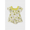Detské bavlnené šaty Mayoral 1916.4D.Baby.PPYA zelená 92