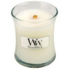WoodWick White Tea & Jasmine vonná sviečka s dreveným knôtom 85 g