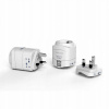 Adaptér Zástrčka Adaptér Uk na 2X USB
