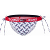 Tommy Hilfiger CHEEKY STRING SIDE TIE BIKINI biela,tmavo modrá,červená Dámsky spodný diel plaviek M