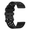 BStrap Silicone Large remienok na Fitbit Versa / Versa 2 Pole, black SFI011C01